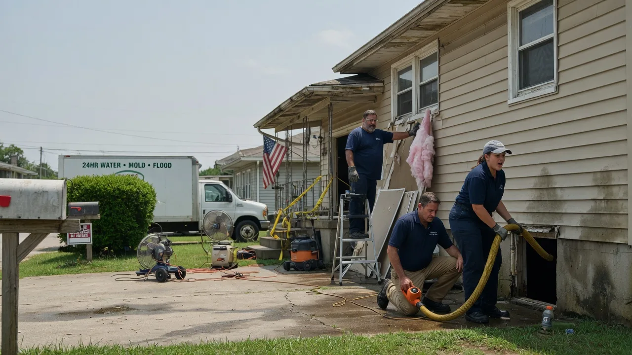 Water Damage Repair in Petersburg, ND near me